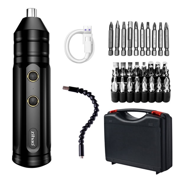 Yeacher Mini Cordless Electric Screwdriver Portable Power Tools Set Rechargeable Multifunctional Electric Screwdriver