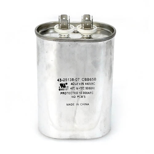 43-25138-07 - OEM Rheem Oval Capacitor 40 uf 440 Volt
