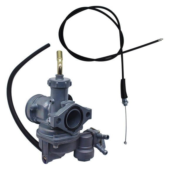 Carburetor ATV Carb with Throttle Cable for 1979-1985 Honda ATC110, 1984-1985 Honda ATC125M, 1976-1978 Honda ATC90, 1985-1986 Honda FourTrax 125