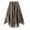 Khaki, variant on Elainilye Fashion Womens Skirts Solid Color Irregular Mesh Skirt Ruffled High Waist Prom Skirt Performance Skirt,Brown