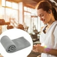 thumbnail image 2 of PiccoCasa 4 Pcs Soft Microfiber MV Sport Cool Touch Towel for Gym Sport 11"x30" Gray, 2 of 6