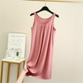 thumbnail image 2 of Tank Tops For Women Sleeveless Tops For Women Summer Plus Size Loose Fit Sleeveless Casual Long Vest Dress, 2 of 5