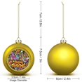 thumbnail image 2 of My Singing Monsters Christmas Balls Ornaments Decoration Xmas Tree Hanging Ornament Pendant for Home Indoor Holiday Party Decor 4PCS, 2 of 8