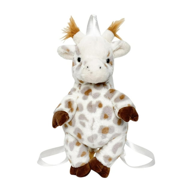 Fehipe Mochila Jirafa Suministros de Fiesta Suave Y Adorable Lindo Animal Bolso Peluche