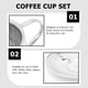 thumbnail image 3 of 1 Set of Household Exquisite Mug Coffee Cup Set Cup with Spoon and Cup Dish, 3 of 3