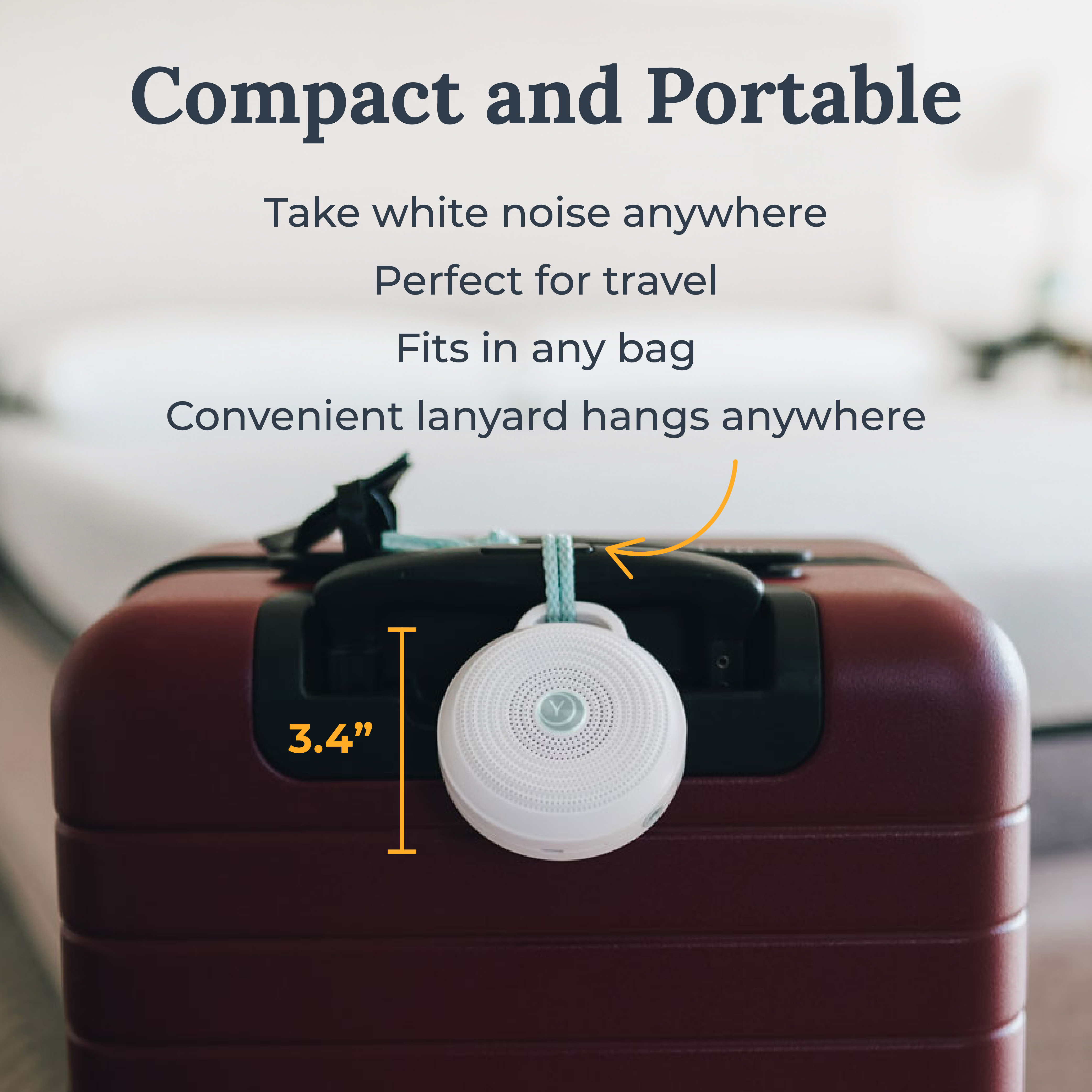 Yogasleep Rohm Portable White Noise Machine photo 5