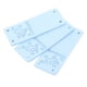 thumbnail image 3 of 100 piezas Etiqueta de cuero PU Color pájaro Hecho a mano Suave 4 agujeros Accesorios de bricolaje útiles para billetera Sombrero (azul cielo), 3 of 10