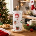 thumbnail image 6 of YingYouFu Christmas Printed Paper Towels, Festive Absorbent Kitchen Paper, Disposable Oil Resistant Towels for Holidays Home Kitchen Party Supplies, 6 of 6