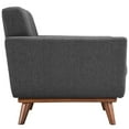thumbnail image 4 of Modern Contemporary Living Room Armchair and Loveseat Sofa Set of Two Gray, 4 of 6