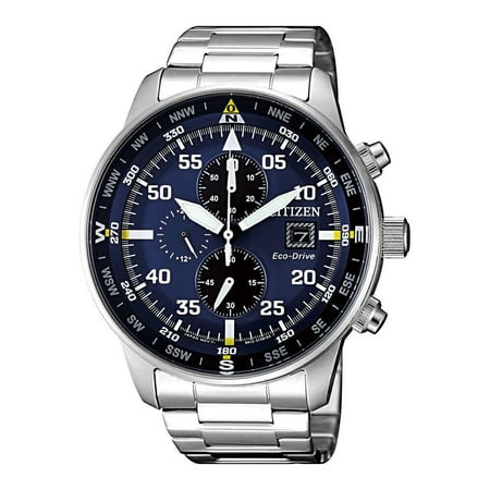 Citizen Crono Aviator Men's Eco Drive Chronograph Watch - (Citizen Watches Best Price Usa)