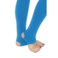 thumbnail image 3 of Vivian's Fashions Long Leggings - Cotton/Stirrup (Junior and Junior Plus Sizes), 3 of 3
