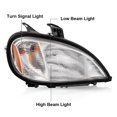 thumbnail image 5 of PIT66 Headlight Headlamp Fit For 96-04 Freightliner Columbia Truck DOT/SAE Passenger, 5 of 9