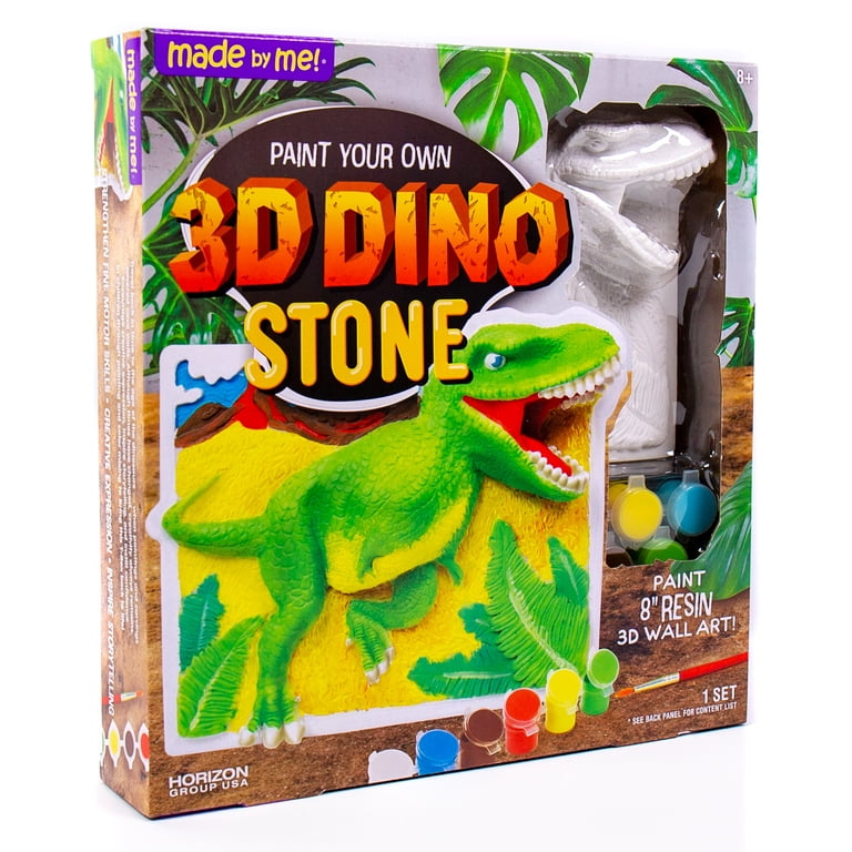 Made By Me! Paint Your Own 3D Dino Stone, 8-Inch photo 6