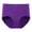 Purple, variant on Daznico Womens Underwear - Women Solid High Waist Plus Size Underwear Ｍenstrual Pants Pure Cotton Underwear Menstrual Underwear - Panties for Women,Color:Light Purple,Size:L