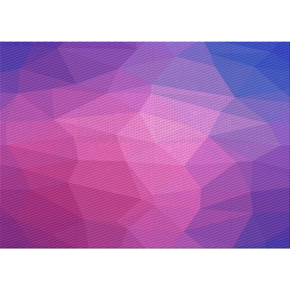 Ahgly Company Indoor Rectangle Patterned Crimson Purple Area Rugs, 3' x 5'