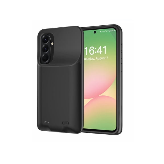 Rechargeable Battery Case for Samsung Galaxy A56,10000mAh Portable Power Bank with Battery Level Display, +100% Extra Battery Life