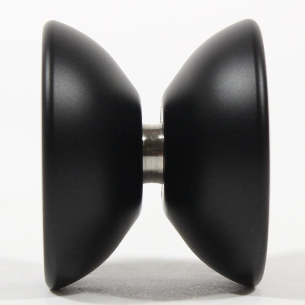 Yoyorecreation Caprehension Yo-Yo - Aluminum YoYo with Aluminum Caps (Blasted Black)