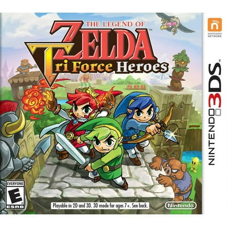 The Legend Zelda Tri Heroes (Nintendo 3DS) - Pre-Owned
