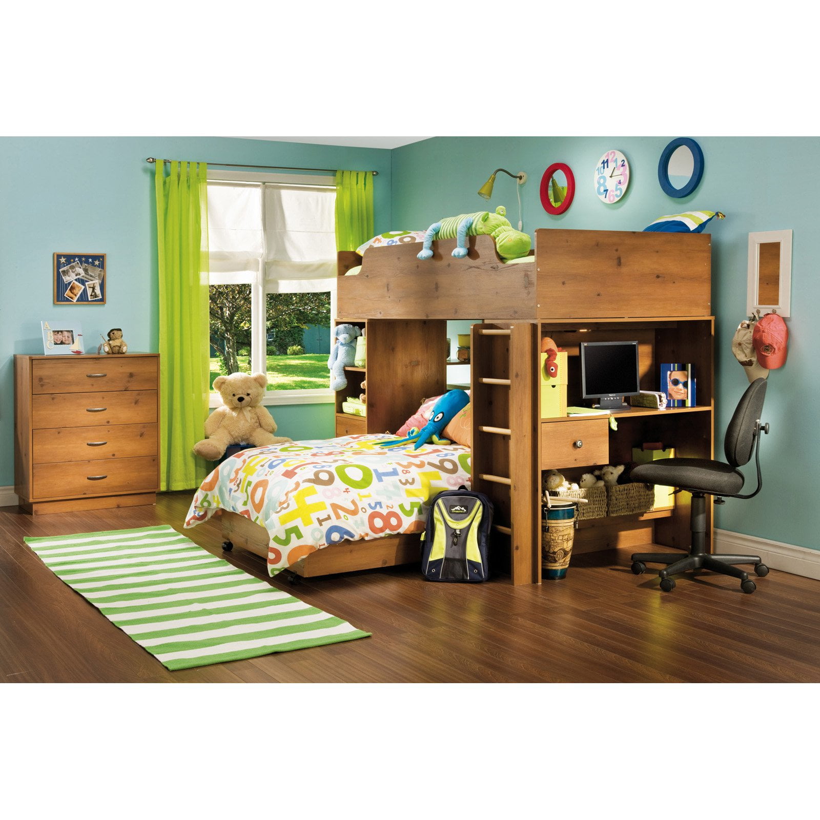 South S Logik Twin Loft Bed 39 White Com