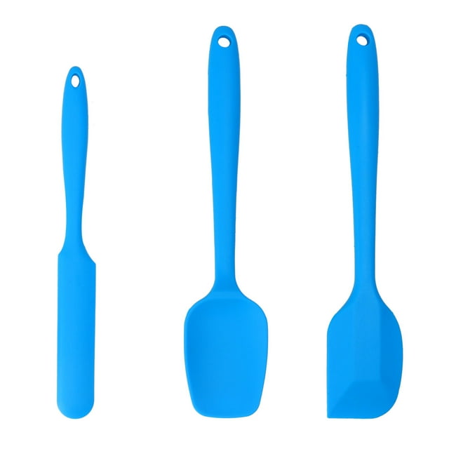 Juego de Espátula Unique Bargains Silicona Calor Resistente 3uds Azul