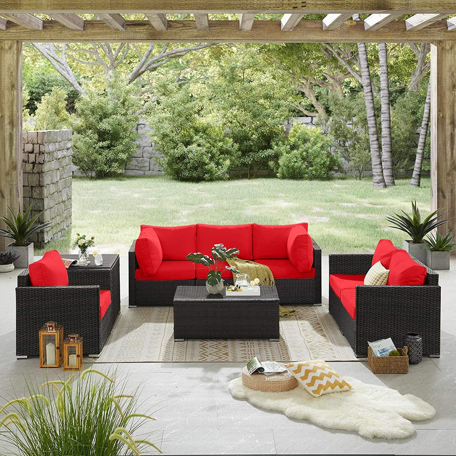 large patio couch