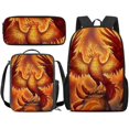 thumbnail image 1 of School Supplies Horse Pattern School Set Backpack Small Lunch Box, 1 of 5
