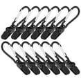 thumbnail image 2 of 12 Pcs Shade Sail Tarp Clips Secure Clamp Outdoor Camping Tent Hardwares Kits, 2 of 8