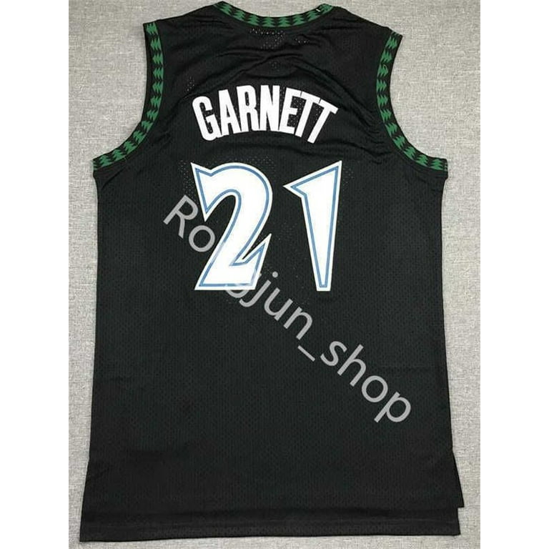 NBA_ Mitchell and Ness Vintage Basketball Jerseys Kevin Garnett 21 Patrick Ewing 33 Dirk Nowitzki 41 Mike Bibby 10 Retro Blue White Black Green''nba'' jersey