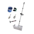 thumbnail image 3 of oshhni Sand Rake Beach Sifter Heavy Duty Multifunctional Large Premium Convenient Extendable Handle with Multi Small Tool Deep Spade silver, 3 of 9