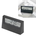 thumbnail image 3 of RelOJ Despertador Digital, RelOJ LCD Transparente Con Visualización de Temperatura y Humedad, Función de Repetición, RelOJ Digital Con Pantalla Grande para El Hogar, Vijes, 3 of 7