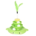 thumbnail image 2 of Cat Ball Tower Toy, 3  Design Overall Detachable Structure Cat Tower Track Toy Round And Delicate Burrs Free Cat Turntable Toy For Kitten Exercise, 2 of 8