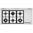 thumbnail image 7 of Bertazzoni Pro486btfept Professional 48" Wide 7 Cu. Ft. Free Standing Dual Fuel Range -, 7 of 7