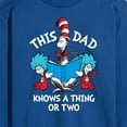 thumbnail image 3 of Hop on Pop - This Dad Knows A Thing Or Two - Men's Long Sleeve T-Shirt, 3 of 5