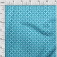 thumbnail image 3 of oneOone Polyester Spandex Turquoise Blue Fabric Geometric Diy Clothing Quilting Fabric Print Fabric By Yard 56 Inch Wide, 3 of 4