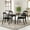 Black-Black, variant on STARY Ash Wood Stackable Dining Chair Mid Century Modern Wooden for Your Room House, Fully Assembled