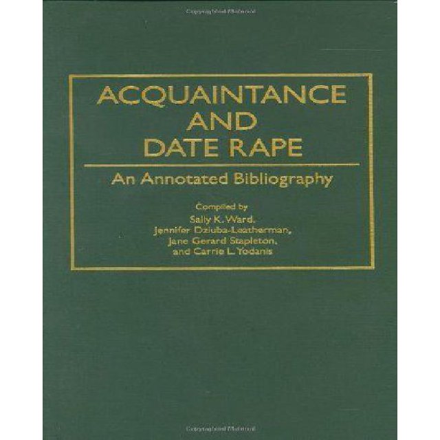Acquaint and Date Colza : une Bibliographie Annotée, Vol. 21