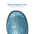 thumbnail image 4 of DREAM PAIRS Girls' Glitter Cowgirl Boots, Mid Calf Western Cowboy Boots for Toddler, Little & Big Kids, 4 of 6
