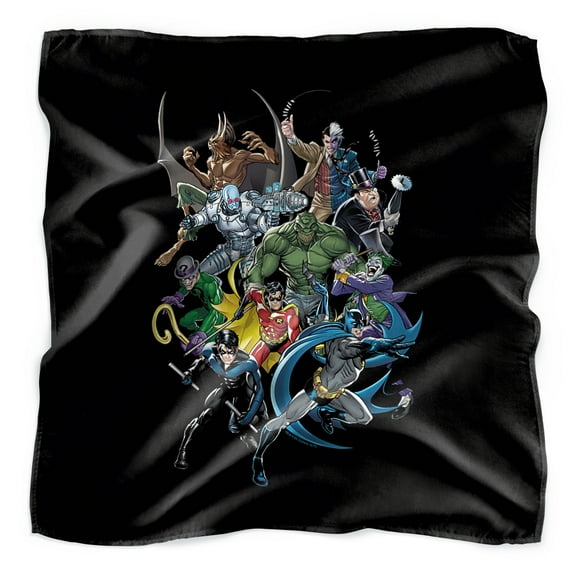 Batman Saints and Psychos Bandana (21 in x 21 in)