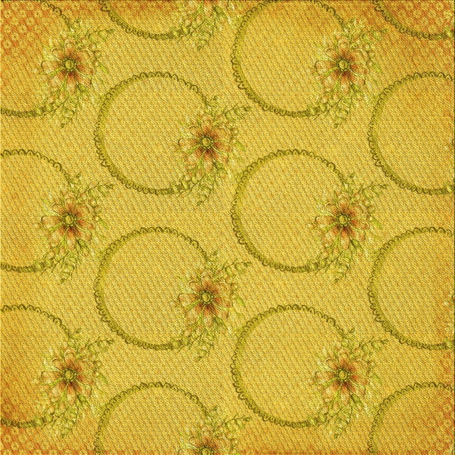 Ahgly Company Tapis d'Intérieur Lavable en Machine Carré Transitionnel Or Jaune, 5 Pieds Carré