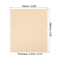 thumbnail image 2 of Unique Bargains Blank Greeting Cards,50pack Favor Decor Foldable Card ,Yellow Pearlescent Paper, 2 of 5