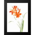 thumbnail image 2 of Grey, Jace 18x24 Black Modern Framed Museum Art Print Titled - Watered Down Bright Orange, 2 of 5