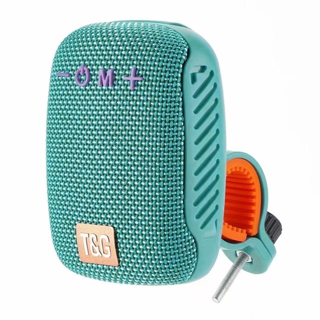 Altavoz exterior Radio FM portátil resistente al agua compatible con Bluetooth (verde) Ndcxsfigh Accesorios para bicicletas