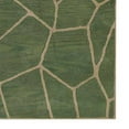 thumbnail image 3 of Rugsotic Carpets Hand Tufted Wool Eco-Friendly Area Rugs - 5'x8', Rectangle, Green, Modern Contemporary Design, High Pile Handmade Anti Skid Rugs for Living Room, Bed Room (K00692), 3 of 5