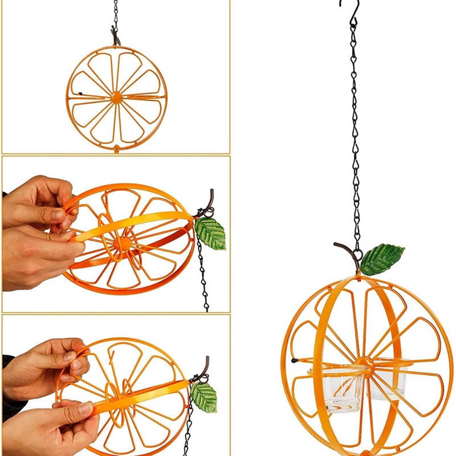 Metal Hummingbird Feeding Device, Outdoor Garden Courtyard Water Feeding Bracket, Bird Feeder Stand