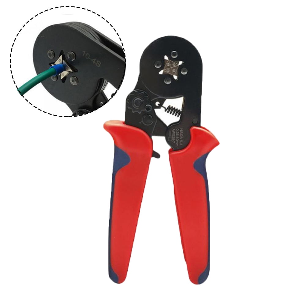 5 Jaws Cable Crimping Plier with Self Adjustable Ratchet Terminal Connector 