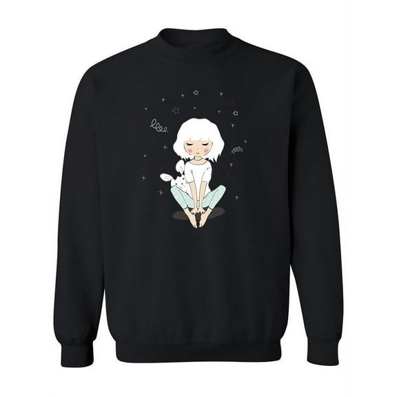 Cute Girl! Sweatshirt Women -Image by Shutterstock, Female XX-Large