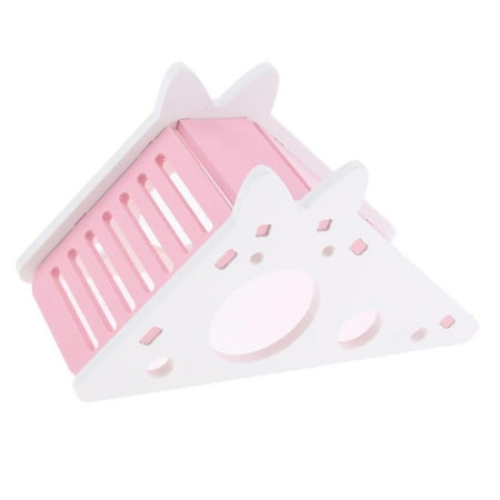 Hamster Ladder Stand Wooden Climbing Toy Durable Platform Pet Small Animal Mouse Toy for Squirrel Guinea