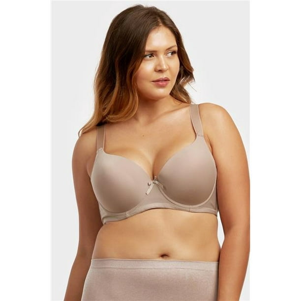 Mamia & Sofra IN-BR4350P-32B Solid Bra - Size 32B - Pack of 6