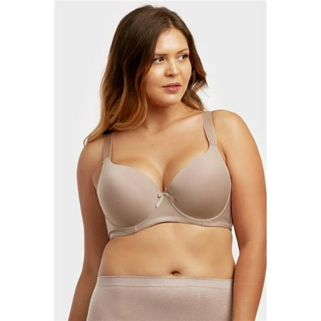 Mamia & Sofra IN-BR4358LD-36D D Cup Full Coverage Bra - Size 36