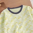 thumbnail image 4 of Conjuntos de blusas y camisas de manga larga y cuello redondo para niños Conjunto de dos piezas de blusas de manga larga y cuello redondo estampadas para niños Poliéster para niños, 4 of 5
